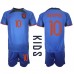 Billige Nederland Memphis Depay #10 Bortetrøye Barn VM 2022 Kortermet (+ korte bukser)